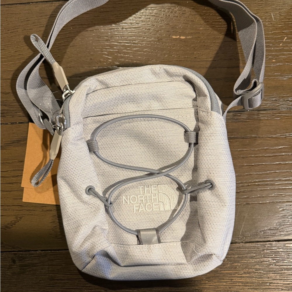 The North Face Light Gray Messenger Bag